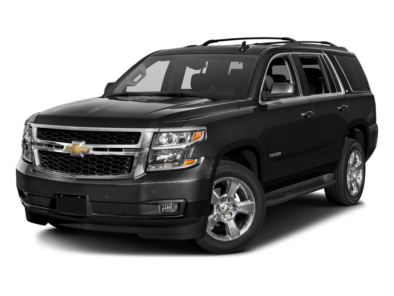 2017 Chevrolet Tahoe LT in Silver Ice Metallic — front three-quarter view
